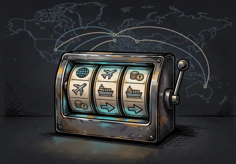 Illustrated slot reels representing Peter & Sons games expanding into new markets