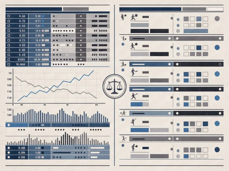 Split illustration comparing a prediction market order book with a sportsbook odds board