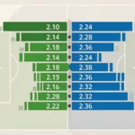 Illustration of a betting exchange order book showing back prices on one side and lay prices on the other